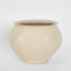 Petal Round Pot White