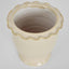 Petal Pot White Small