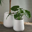 Tran Planter Set of 2 Cream Terrazzo