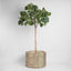 Harlow Hammered Aluminium Planter Antique Gold Large