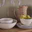 Rattan Jug With Glass Insert Large