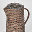 Rattan Jug With Glass Insert Small