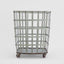 Grape Pickers Basket On Wheels