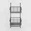 Burgundy Basket Stand