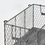 Burgundy Basket Stand
