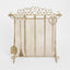 Amour Firescreen with Accessories Gold