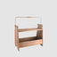 Sorel Wooden Shelf Brown
