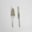 Eden Set of 2 Cake Server Silver