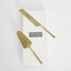 Joan Set of 2 Cake Server Gold