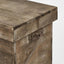 Wooden Box Lid & Hndles Set of 2