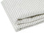Ticking Sherpa Throw Quilt Grey