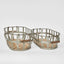 Cross Wire Basket Set of 2