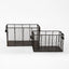 Picardy Wire Baskets Set of 2