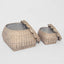 FESTONNE STORAGE BASKETS S/2