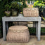 FESTONNE STORAGE BASKETS S/2