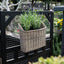 Rectangular Hanging Basket Set of 2
