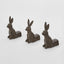 Hare Set of 3 Cast Iron Pot Feet