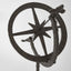 Solis Sundial Cast Iron Tall