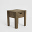 Nook Wooden Stool Brown