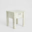 Arles Wooden Stool White
