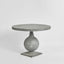 Claywood 100cm Zinc Table