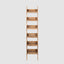 Colmar Leaning Shelf Brown
