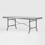 Metal Dining Table 200cm x 88cm x 75cm