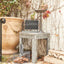 Zinc Side Table