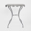 Positano Scalloped Metal Table