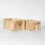 Slatted Wooden Box