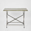Metal Top Folding Console