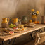 Avignon Dining Table Forged Iron & Ebonized Pinewood