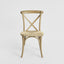 Bergerac Cross Back Dining Chair Seegrass & Oak