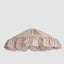 The Heirloom Pleated Lampshade Gingham Brown