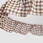 The Heirloom Pleated Lampshade Gingham Brown