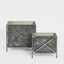Set of 2 Planter Zinc