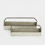 Terre Set of 2 Planter Zinc