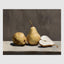 Cut Pear Still Life Wall Art
