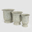 Nimes Zinc Planters Set of 3