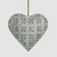Etienne Lace Heart Decoration Large