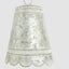Anvers Scalloped Zinc Bell Small