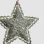 Etienne Lace Star Decoration Small