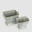 Parterre Zinc Planters Set of 2