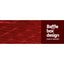 Giselle Bedding Faux Mink Quilt Burgundy Super King