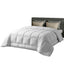 Giselle Bedding Wool Quilt 500GSM Thick King Winter Doona Baffle Box Construction 100% Wool Filling