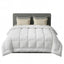Giselle Bedding Wool Quilt 500GSM Thick King Winter Doona Baffle Box Construction 100% Wool Filling
