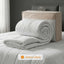 Giselle Bedding Wool Quilt 500GSM Thick Queen Winter Doona Baffle Box Construction 100% Wool Filling