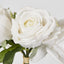 Willow Rose Bunch 29cm White - Pack of 12