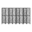 Artiss 8 Panel Room Divider Screen 325x170cm Clover Black