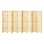 Artiss 8 Panel Room Divider Screen 325x170cm Clover Natural